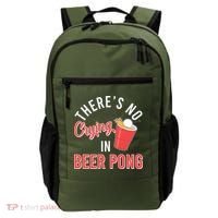 There's No Crying In Beer Pong Backpack thumb 0