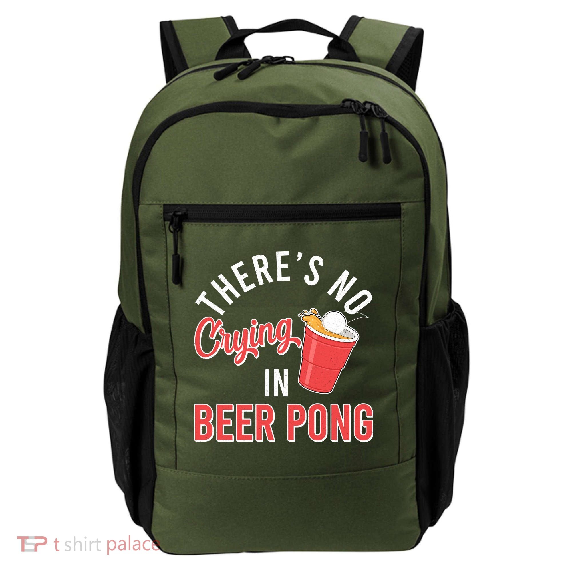 There's No Crying In Beer Pong Backpack