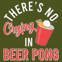 There's No Crying In Beer Pong Mousepad thumb 1