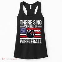 There's No Crying In Wiffleball Player Funny Women's Tank Top thumb 0