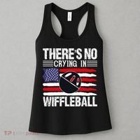 There's No Crying In Wiffleball Player Funny Women's Tank Top thumb 3