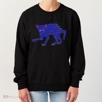 Threadless Nate Christenson Expressionist Cat Women's Sweatshirt thumb 0