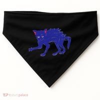 Threadless Nate Christenson Expressionist Cat USA-Made Doggie Bandana thumb 0