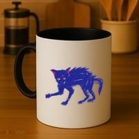 Threadless Nate Christenson Expressionist Cat Coffee Mug thumb 4