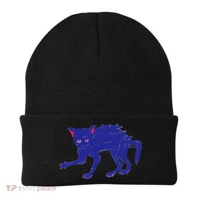 Threadless Nate Christenson Expressionist Cat Beanie