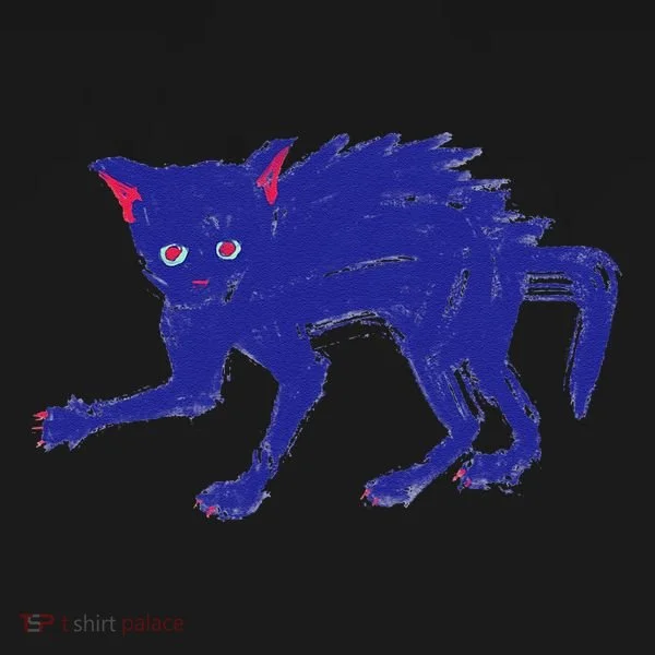 Threadless Nate Christenson Expressionist Cat Ornament