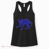 Threadless Nate Christenson Expressionist Cat Women's Tank Top thumb 0
