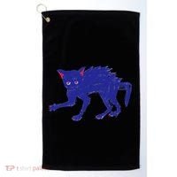Threadless Nate Christenson Expressionist Cat Golf Towel thumb 0