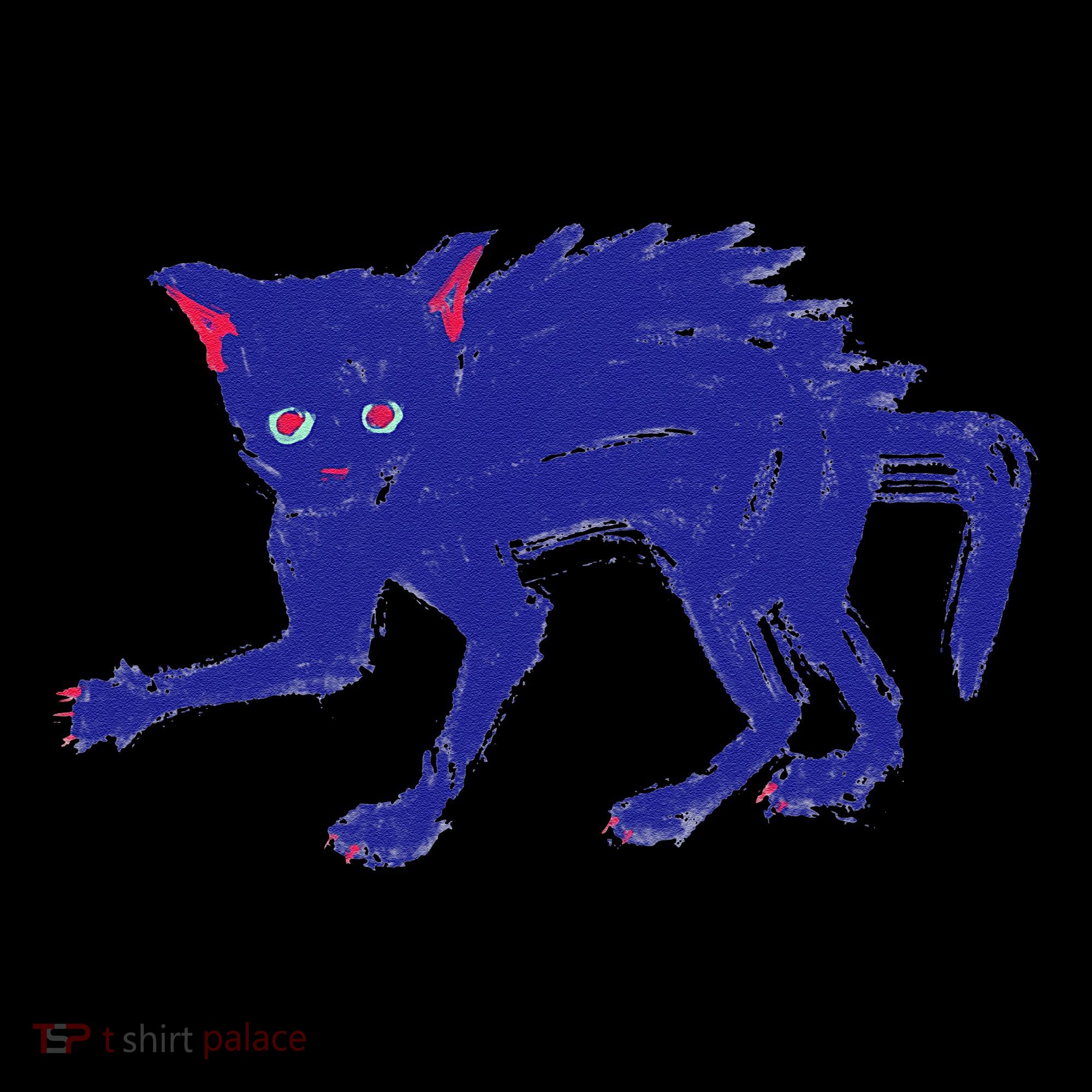 Threadless Nate Christenson Expressionist Cat Kids Sweatshirt