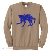 Threadless Nate Christenson Expressionist Cat Sweatshirt thumb 0