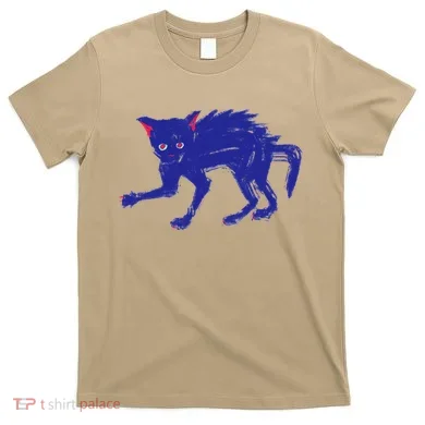 Threadless Nate Christenson Expressionist Cat T-Shirt