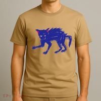 Threadless Nate Christenson Expressionist Cat T-Shirt thumb 3