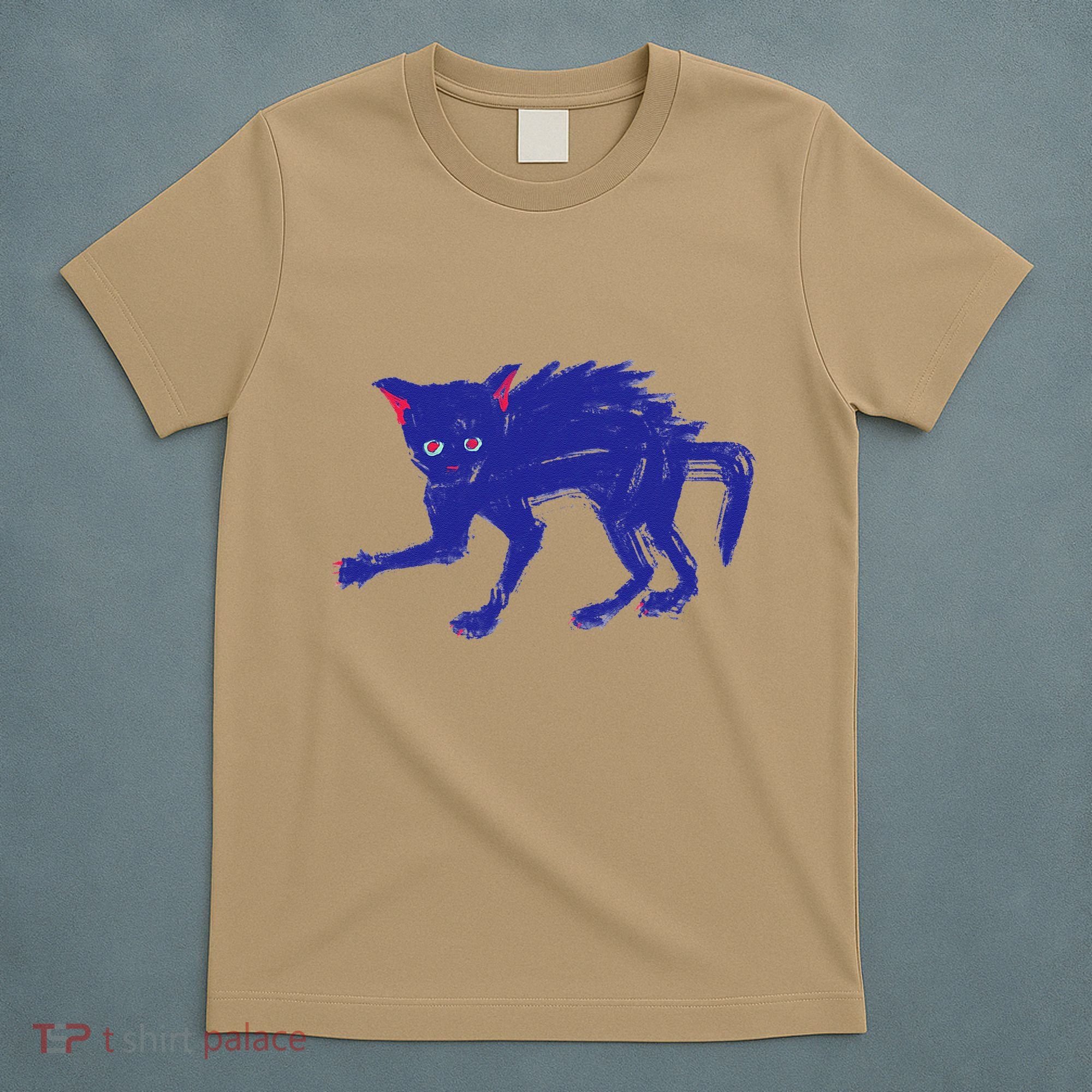 Threadless Nate Christenson Expressionist Cat T-Shirt