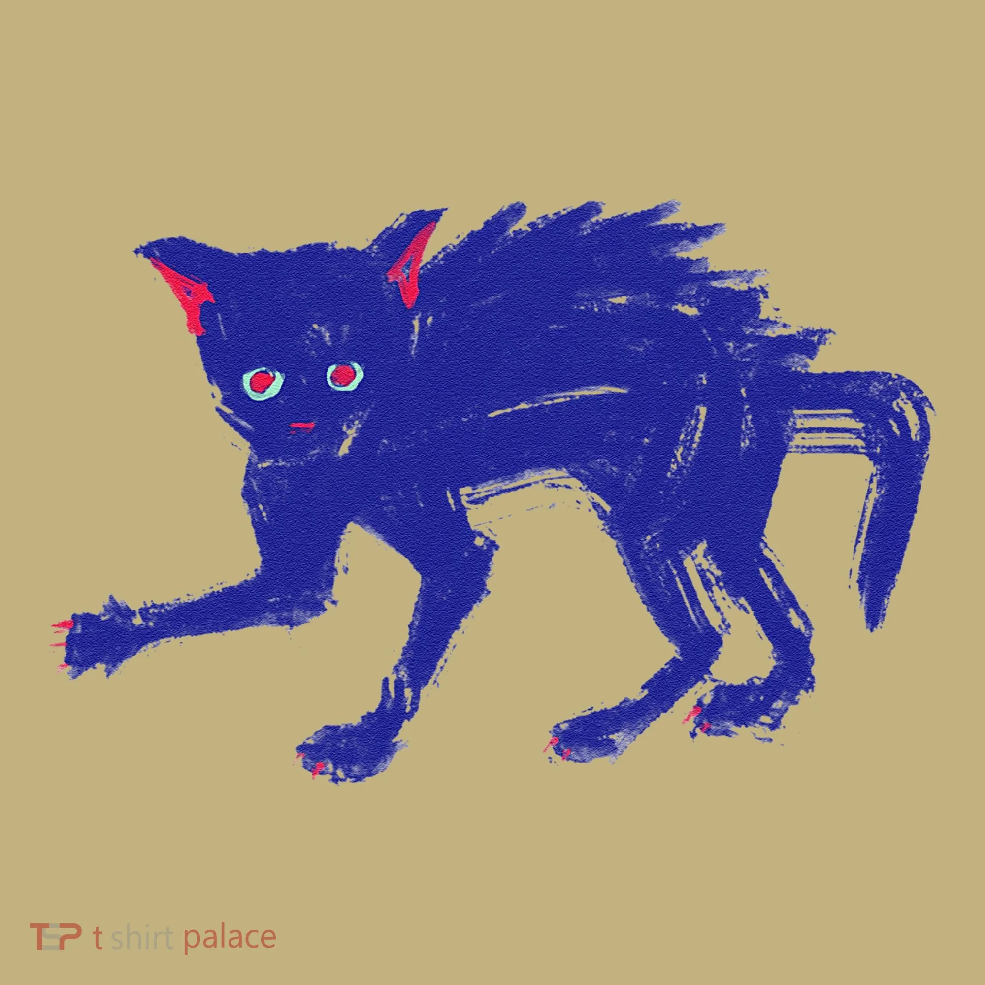 Threadless Nate Christenson Expressionist Cat Mousepad