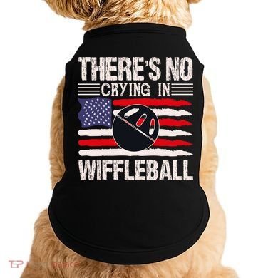 There's No Crying In Wiffleball Doggie Tank
