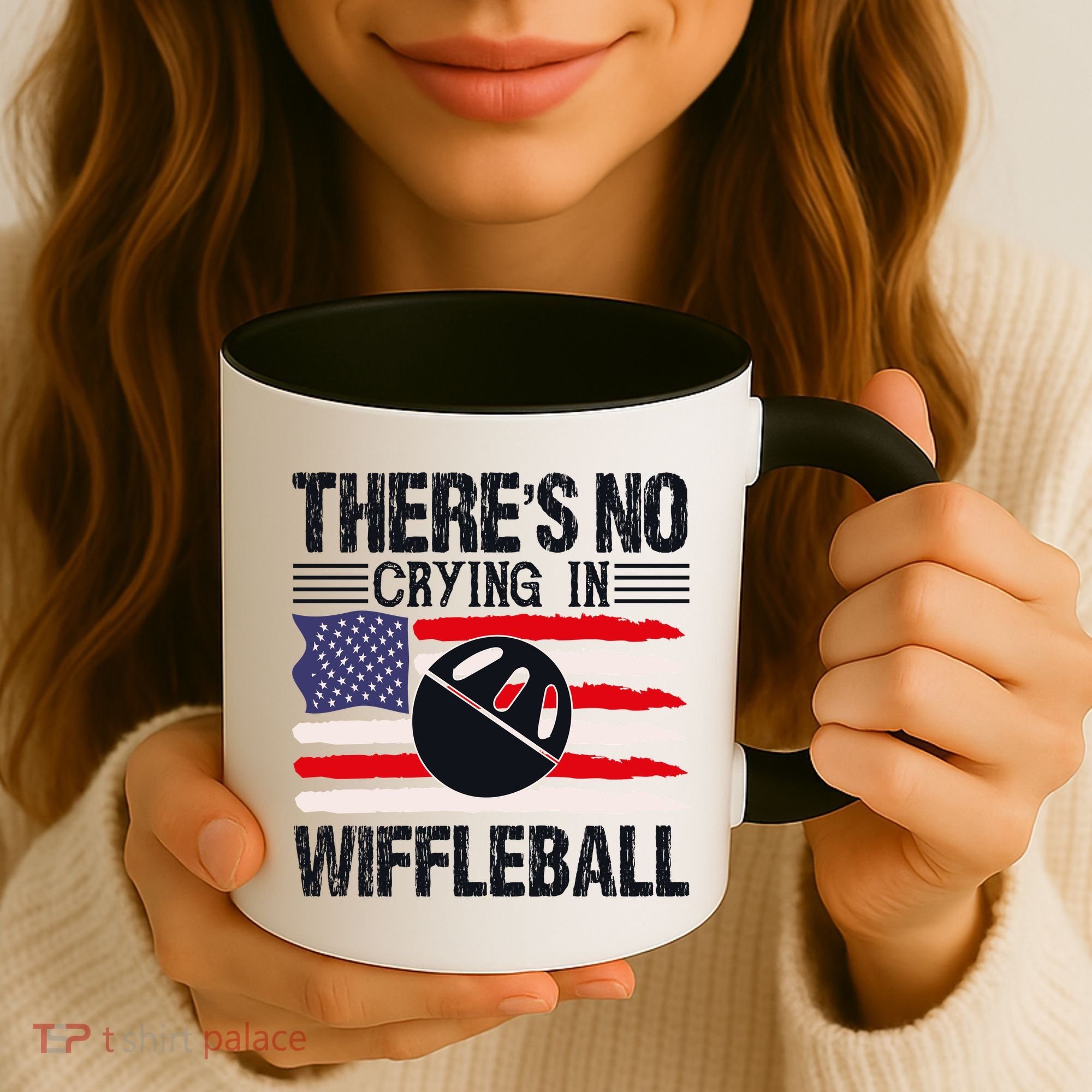 There's No Crying In Wiffleball Coffee Mug