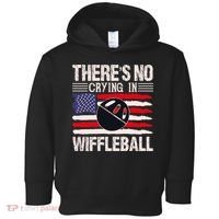 There's No Crying In Wiffleball Toddler Hoodie thumb 0