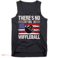 There's No Crying In Wiffleball Tank Top thumb 0