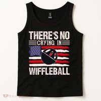 There's No Crying In Wiffleball Tank Top thumb 2