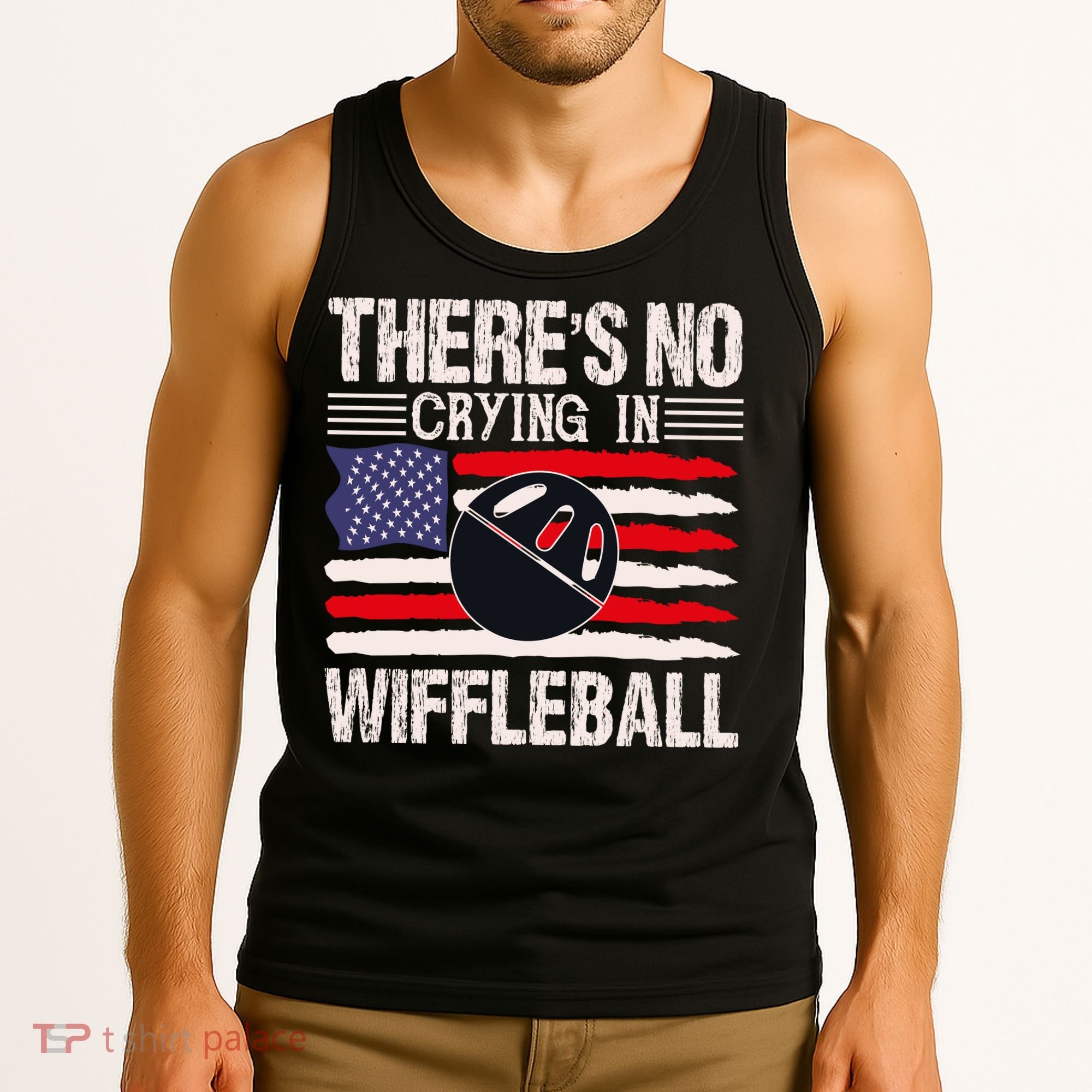 There's No Crying In Wiffleball Tank Top