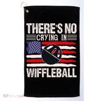 There's No Crying In Wiffleball Golf Towel thumb 0