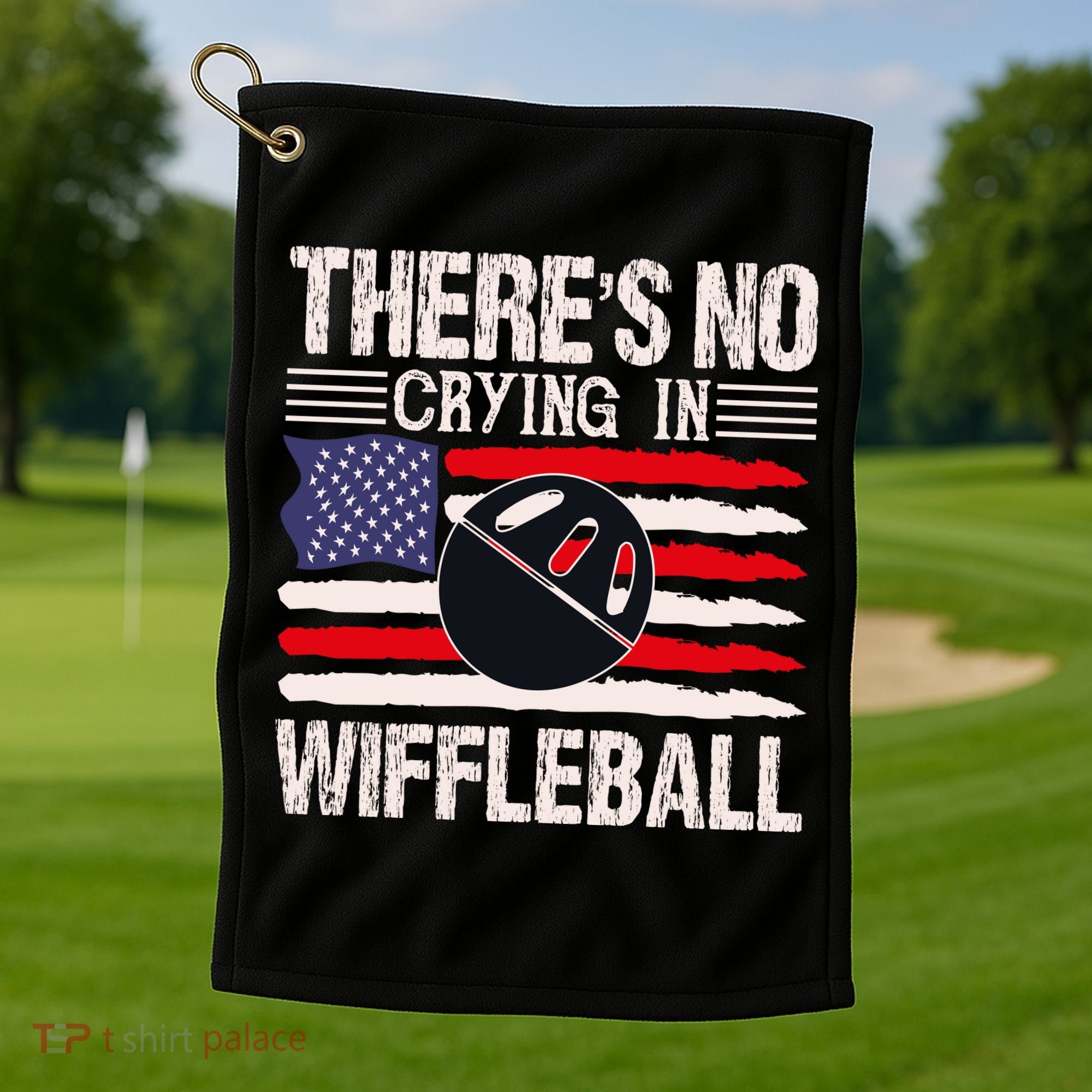 There's No Crying In Wiffleball Golf Towel