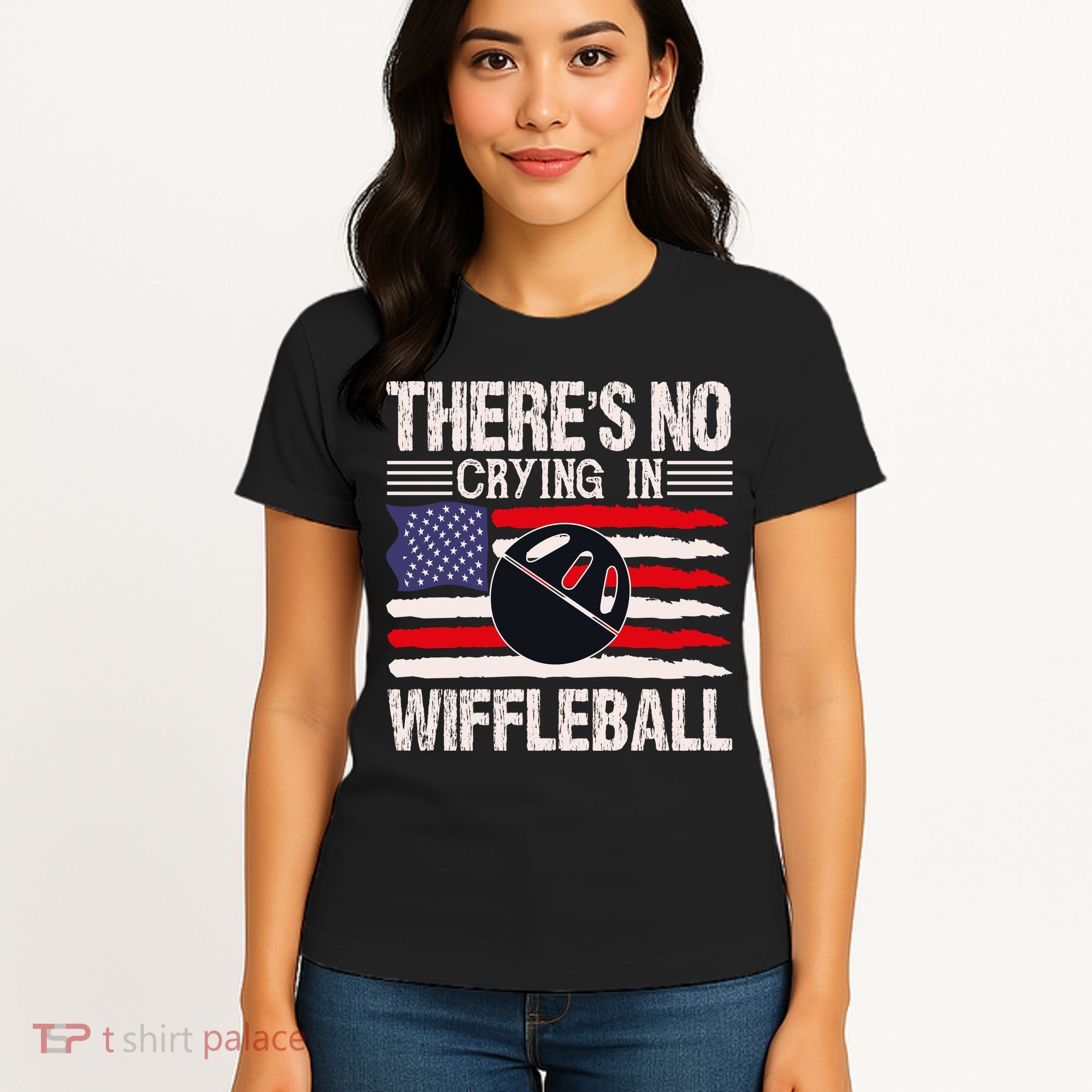 There's No Crying In Wiffleball Women's T-Shirt
