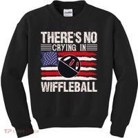 There's No Crying In Wiffleball Kids Sweatshirt thumb 0