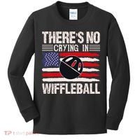 There's No Crying In Wiffleball Kids Long Sleeve Shirt thumb 0
