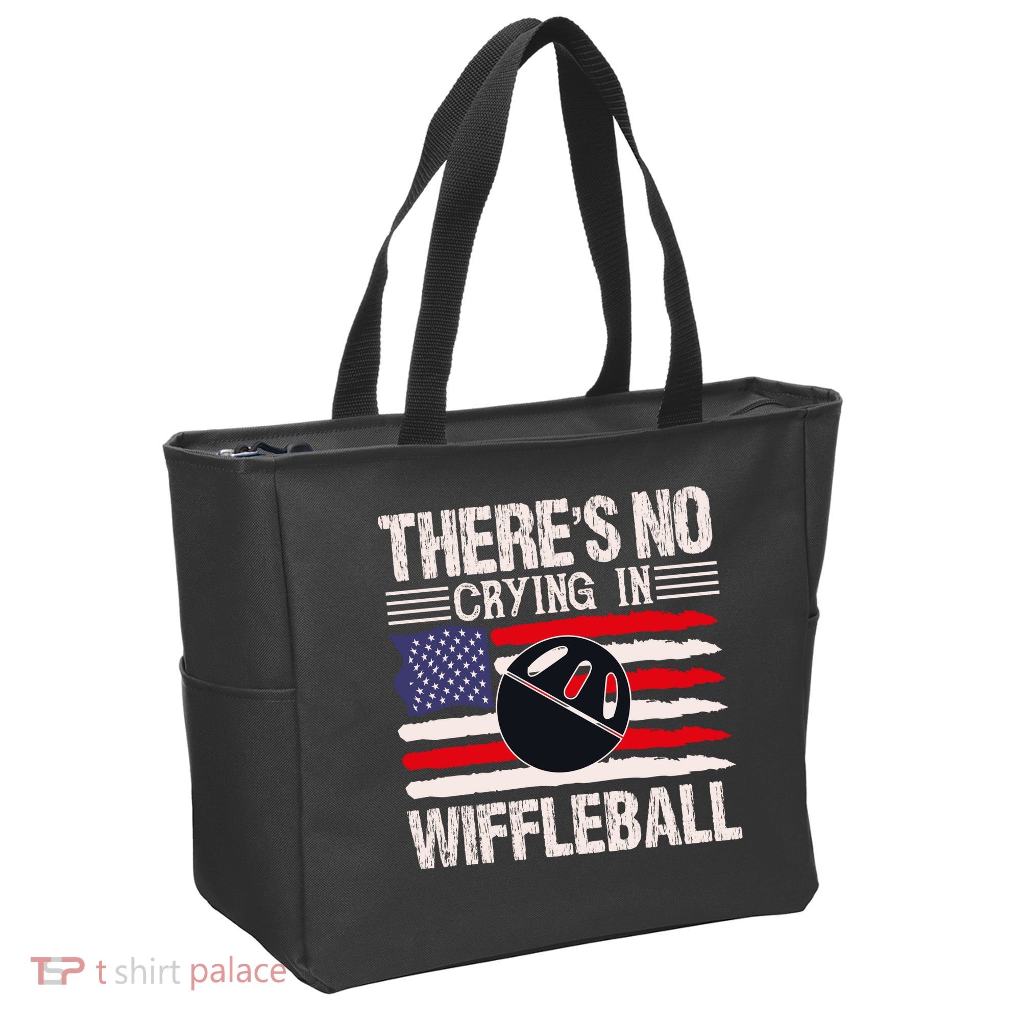 There's No Crying In Wiffleball Tote Bag