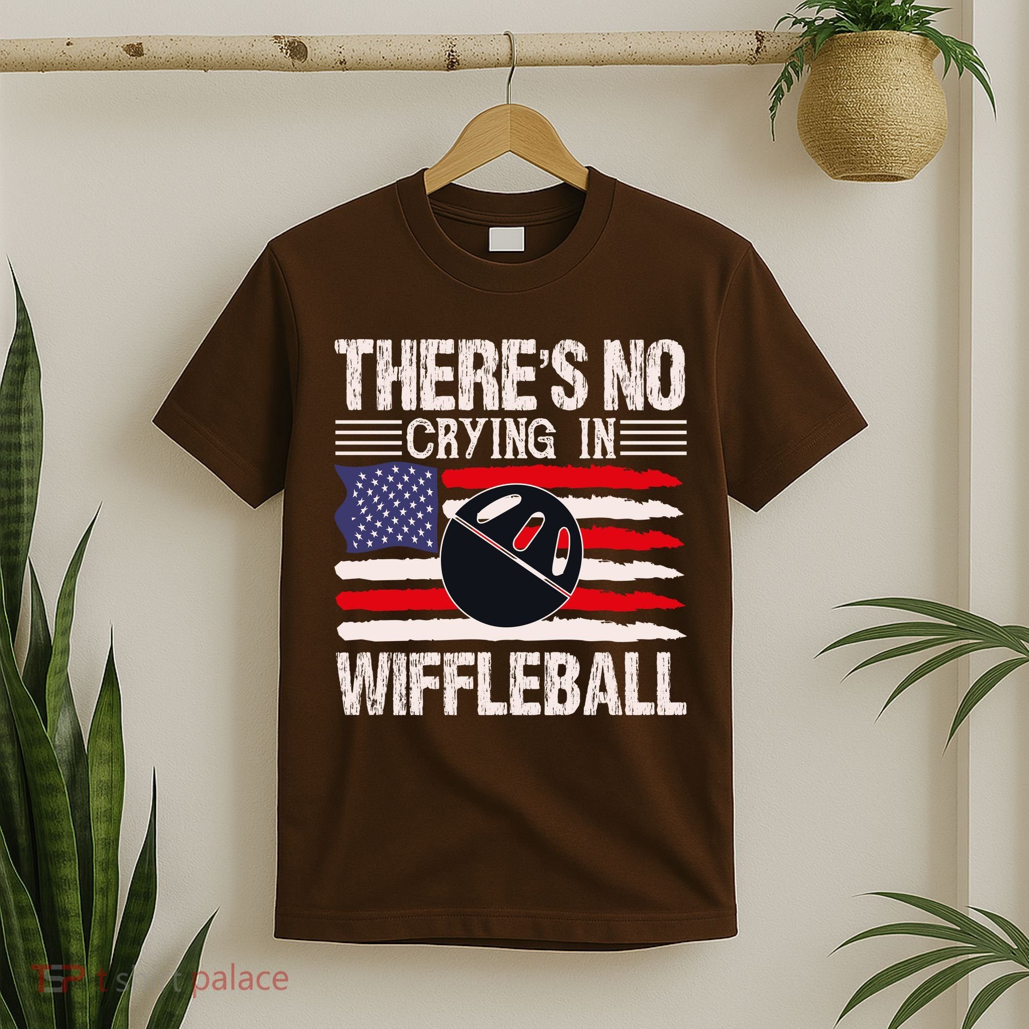 There's No Crying In Wiffleball T-Shirt