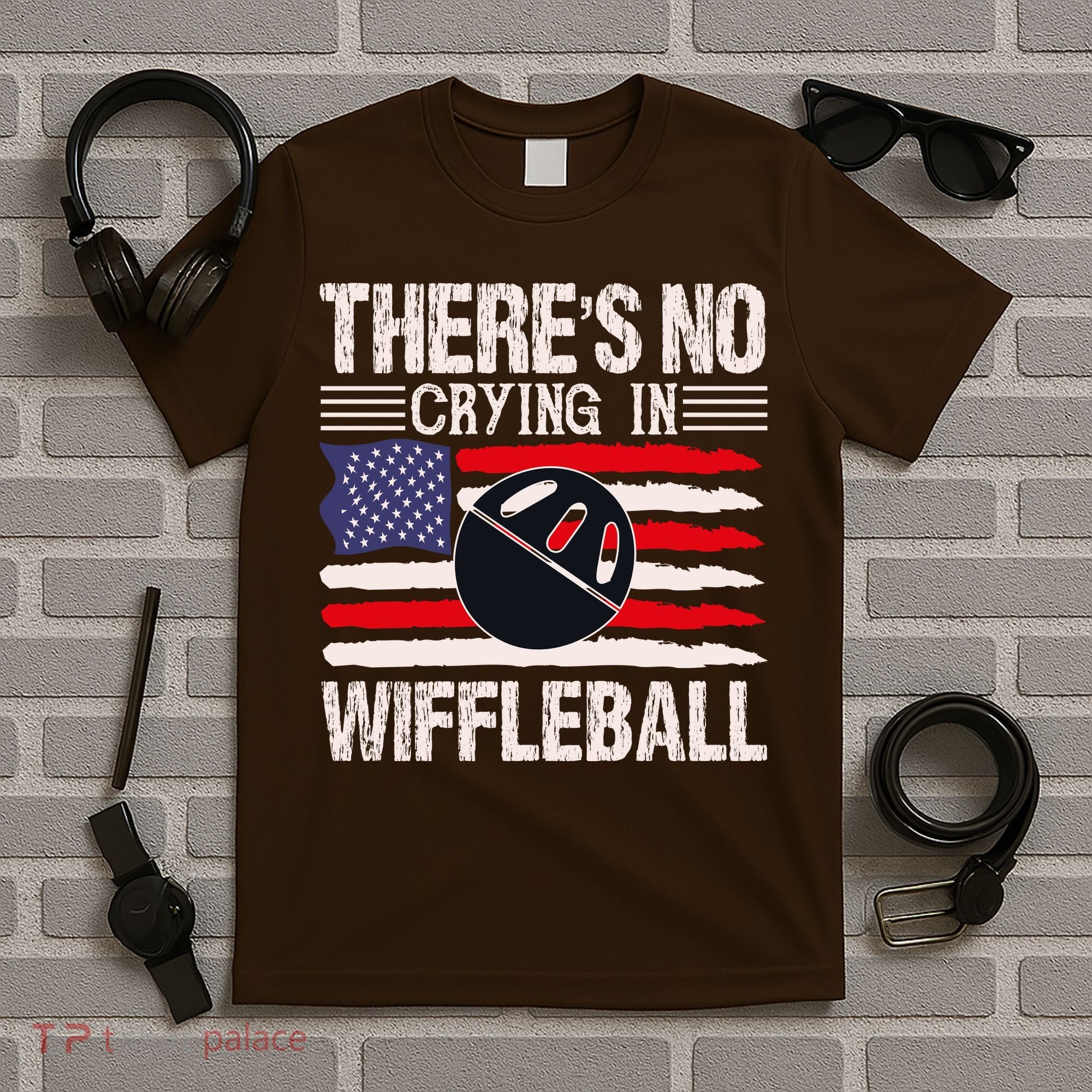 There's No Crying In Wiffleball T-Shirt