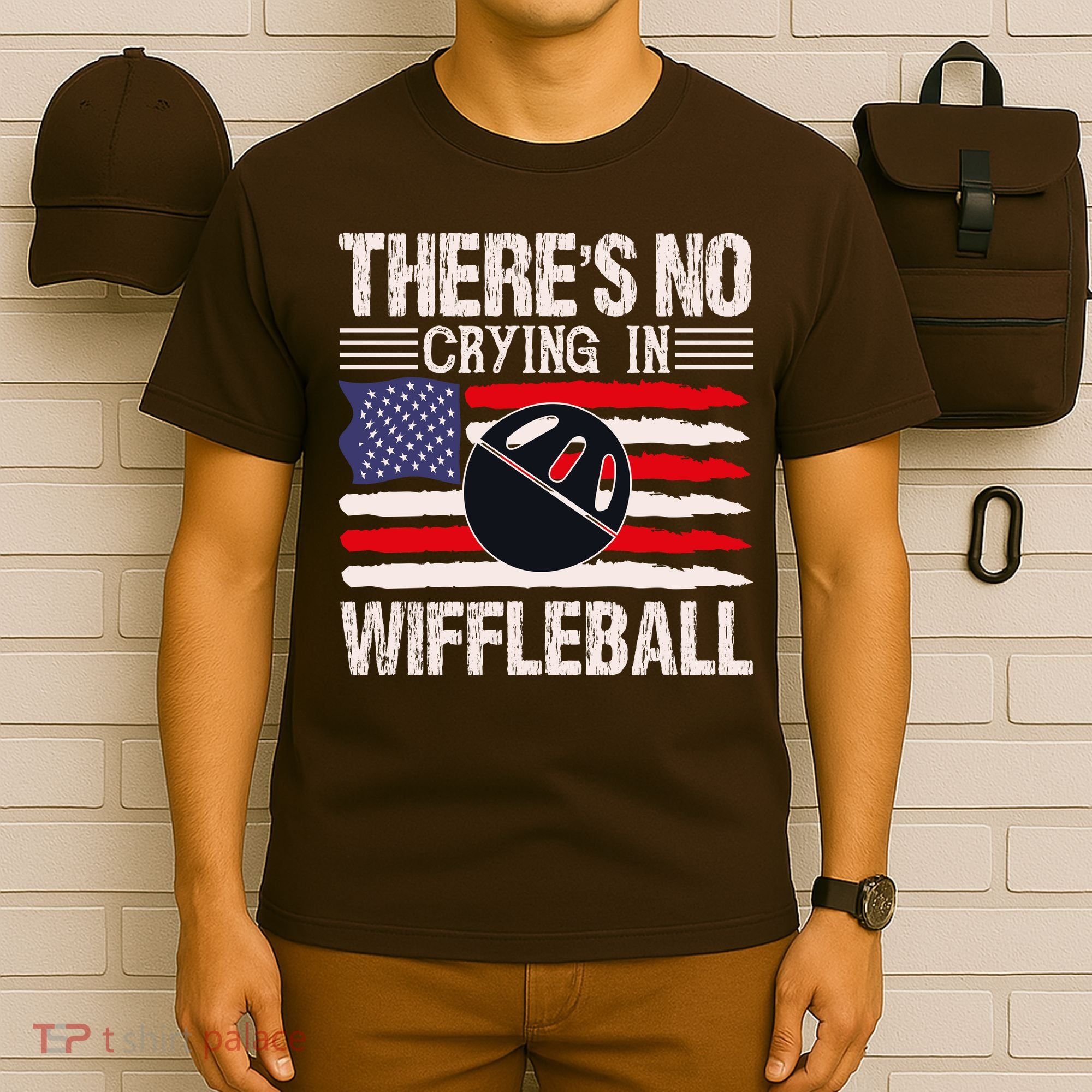 There's No Crying In Wiffleball T-Shirt