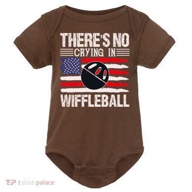 There's No Crying In Wiffleball Baby Bodysuit