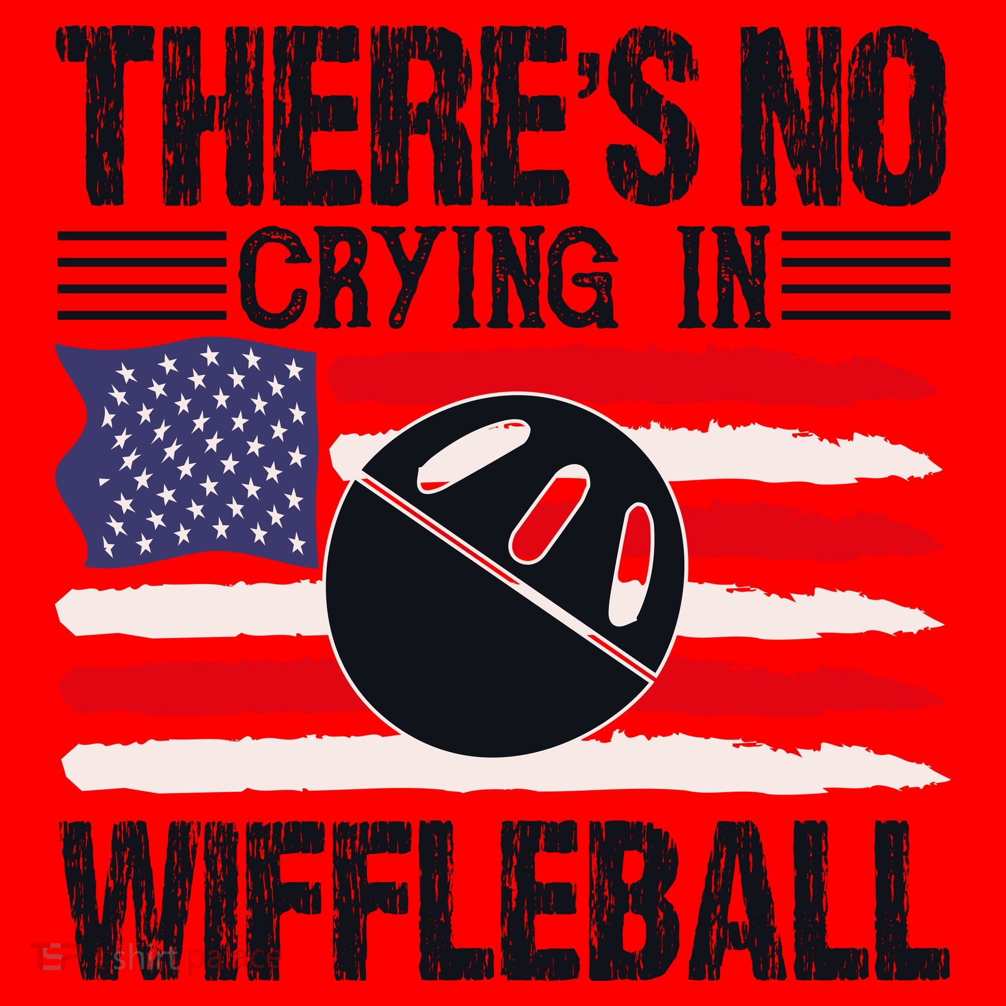 There's No Crying In Wiffleball Santa Hat