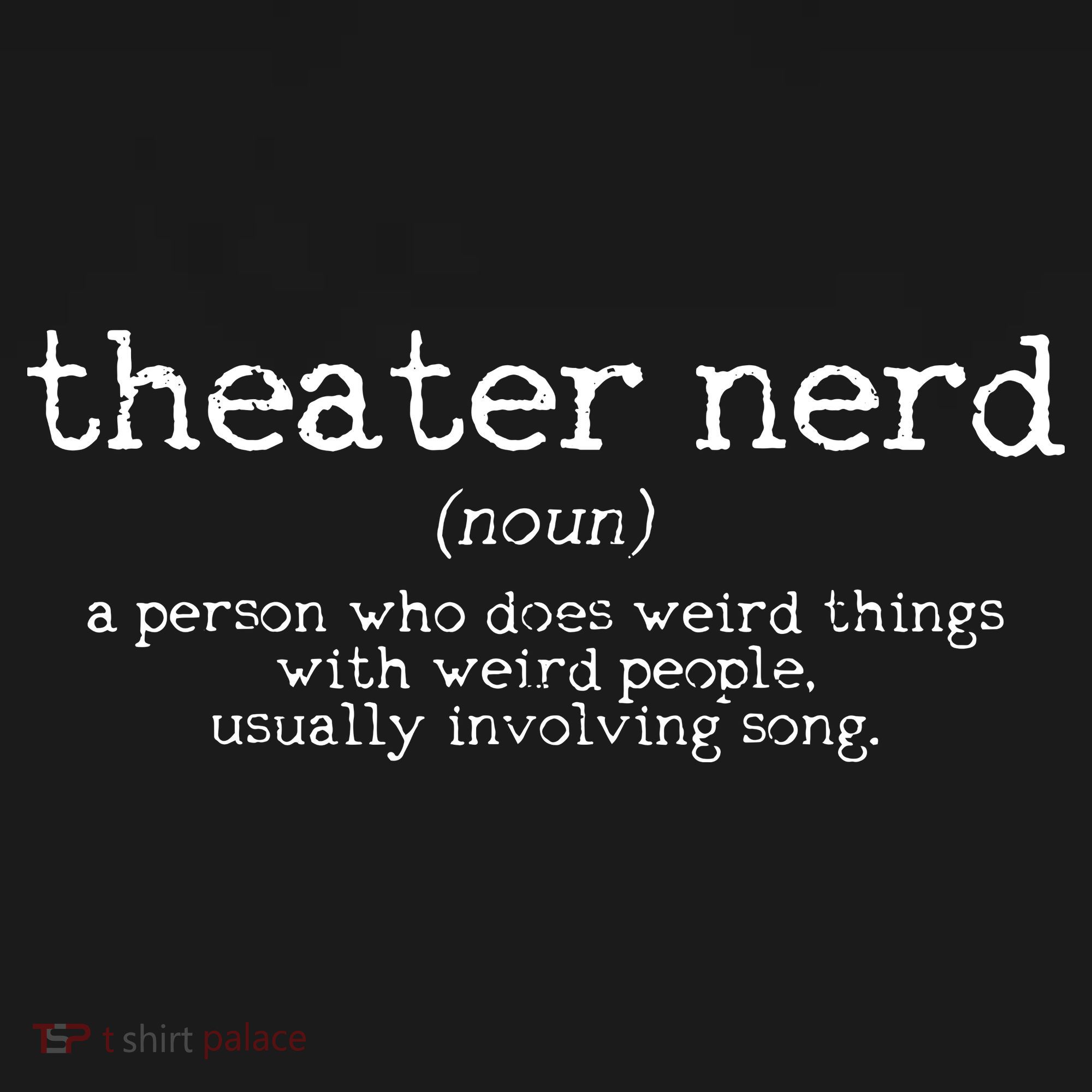 Theatre Nerd Definition Musical Actor Acting Funny Gift Ornament