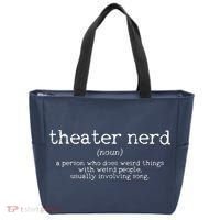 Theatre Nerd Definition Musical Actor Acting Funny Gift Tote Bag thumb 0