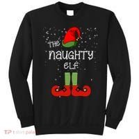 The Naughty Elf Funny XMas Matching Christmas Sweatshirt thumb 0