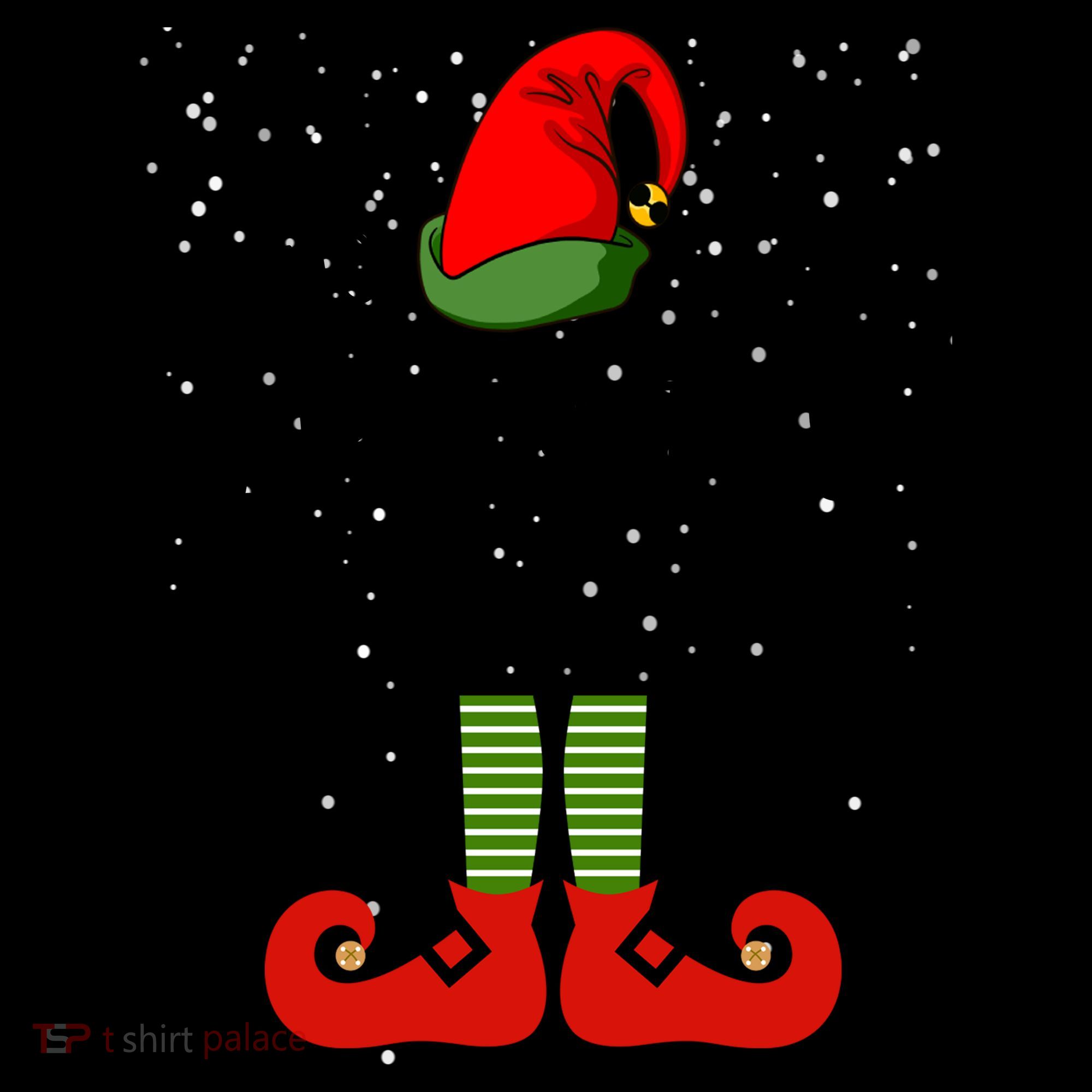 The Naughty Elf Funny XMas Matching Christmas Coffee Mug