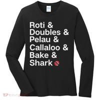 Trinidad National Food! Trini Pride Women's Long Sleeve Shirt thumb 0