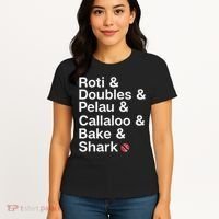 Trinidad National Food! Trini Pride Women's T-Shirt thumb 4