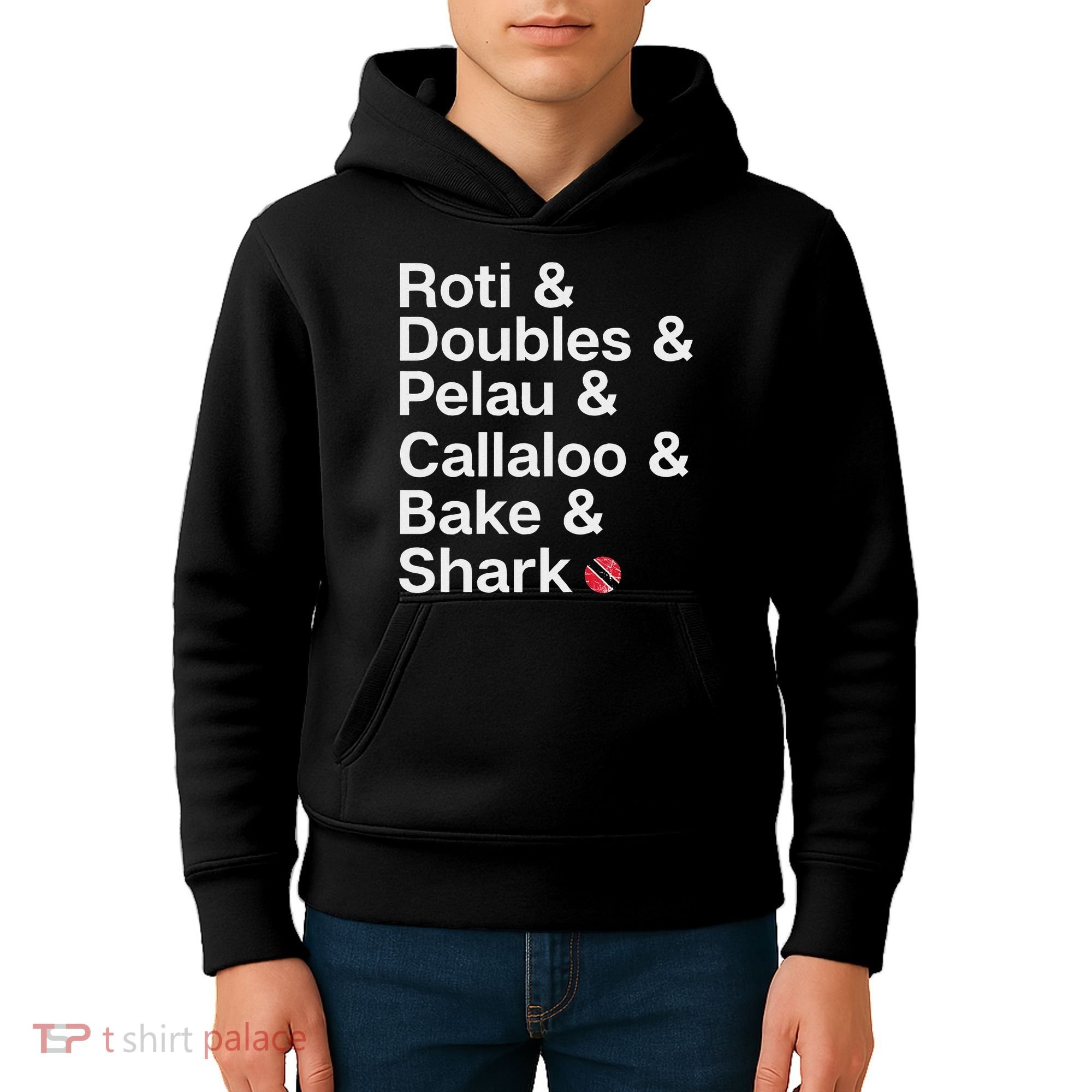 Trinidad National Food! Trini Pride Kids Hoodie