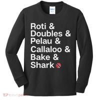Trinidad National Food! Trini Pride Kids Long Sleeve Shirt thumb 0