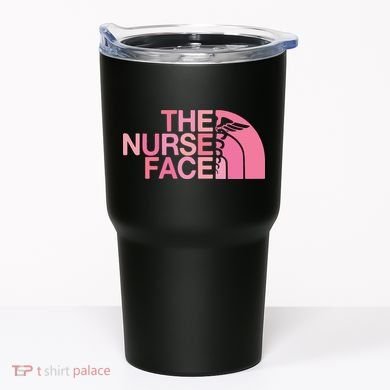 The Nurse Face Registered Nurse Tumbler