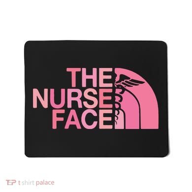 The Nurse Face Registered Nurse Mousepad