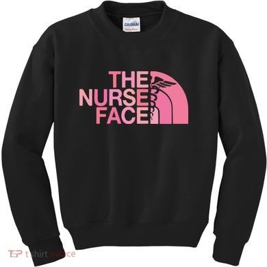 The Nurse Face Registered Nurse Kids Sweatshirt