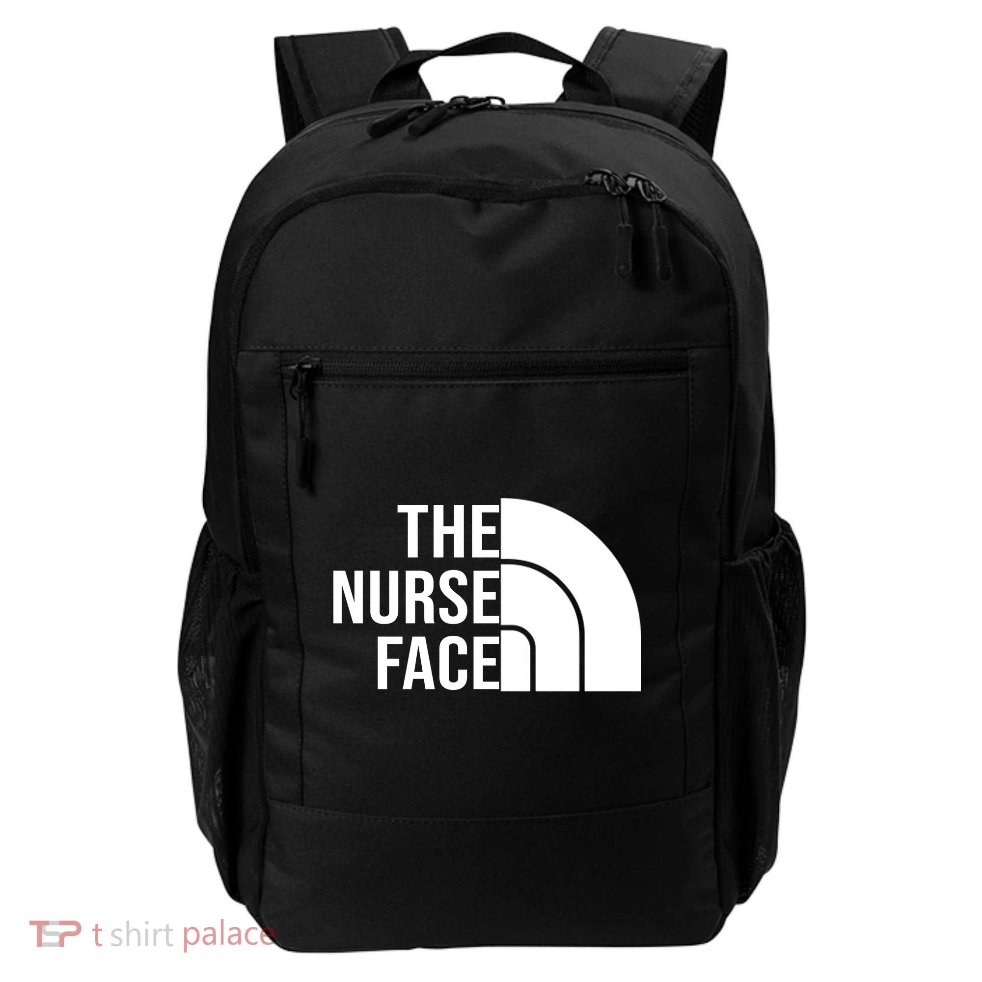The Nurse Face Gift For Nurse Backpack
