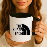 The Nurse Face Gift For Nurse Coffee Mug thumb 3