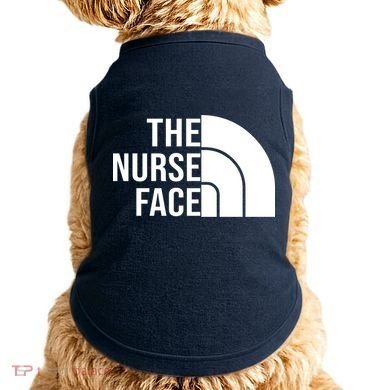 The Nurse Face Gift For Nurse Doggie Tank