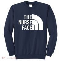 The Nurse Face Gift For Nurse Sweatshirt thumb 0